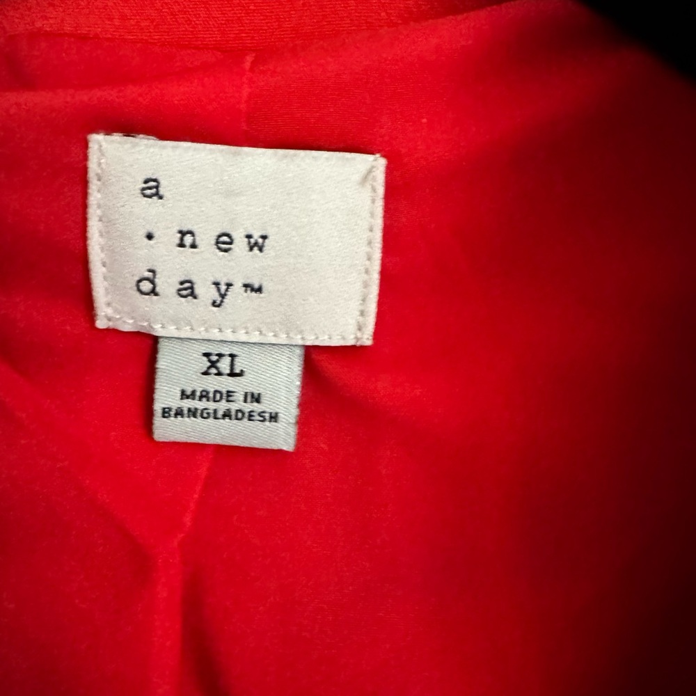 a new day Red Women's Blazer Jacket - Picture 3 of 3